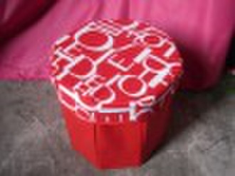 600D oxford foldable storage stool