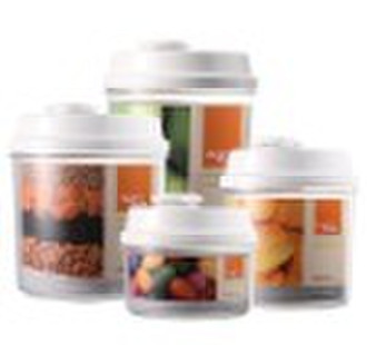 Vacuum food storage containers