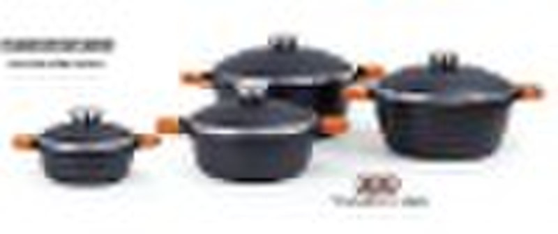 Cast aluminium cookware sets