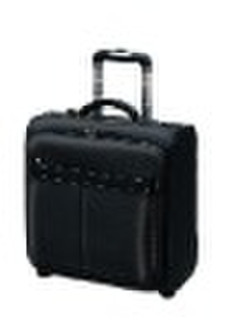 Business Genuine Leather trolley bag