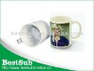 11oz White coated sublimation mug