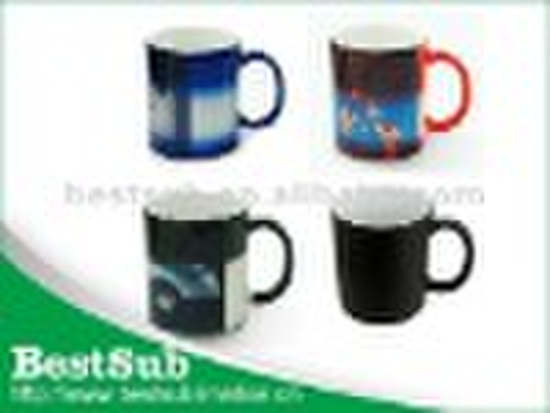 11 oz sublimation color changing magic mug
