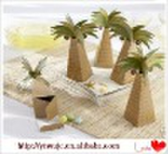 2010 Neue Wedding Favor Palm Tree Boxes (JCO-302)