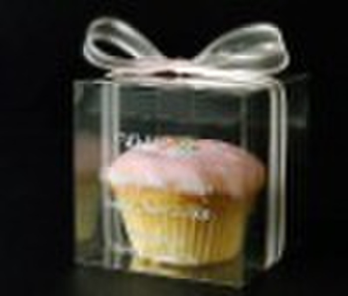 9 X 9 PVC Cupcake Box  (JCP-268)