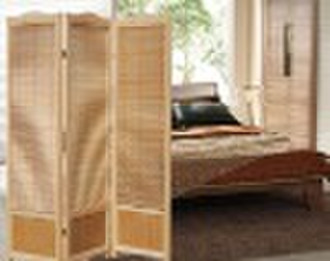 wooden shutter folding screen
