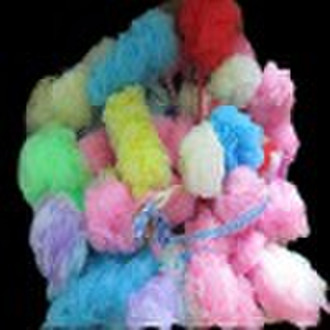 PE nylon bath flower bath puff