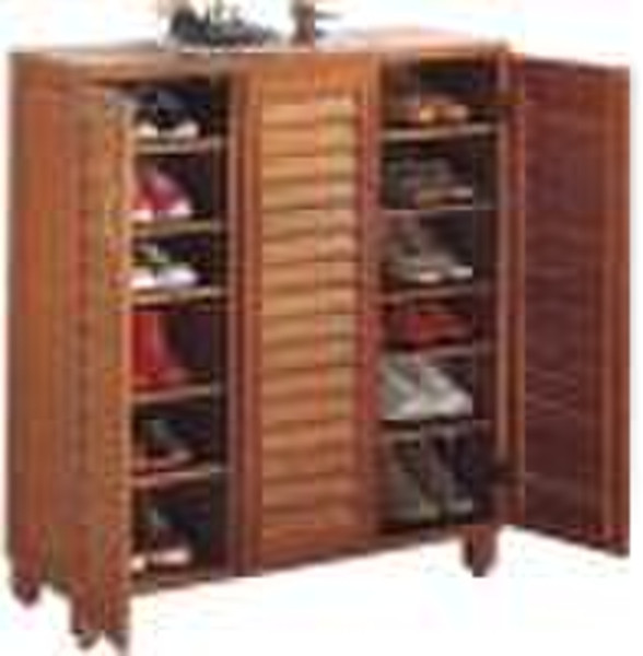 Paulownia shoe cabinet