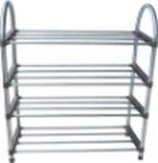 4 Tiers full stainless steel shoe rack