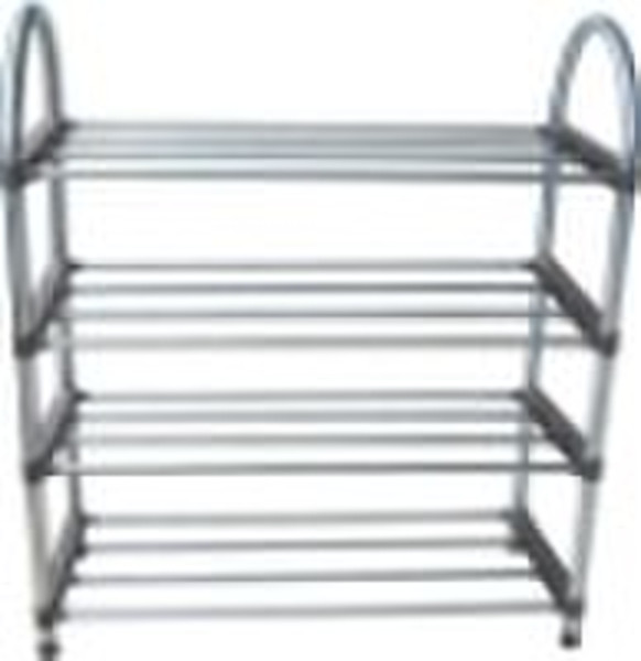 4 Tiers full stainless steel shoe rack