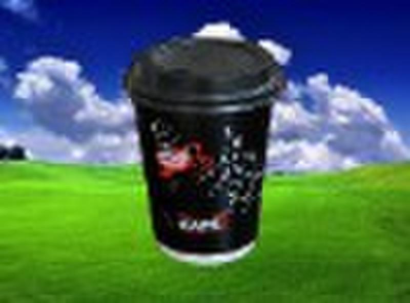 8 Unzen Tasse Kaffee Doppel hollow3