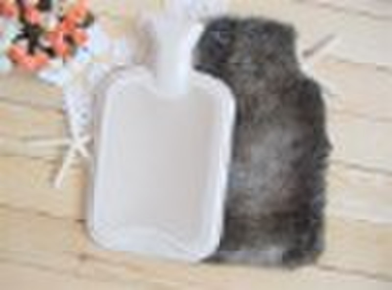 BS Standard Rubber Hot Water Bag With Plush Cover