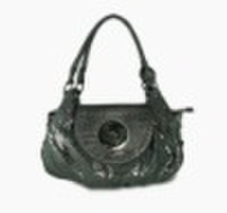 PU embossed shoulder bag