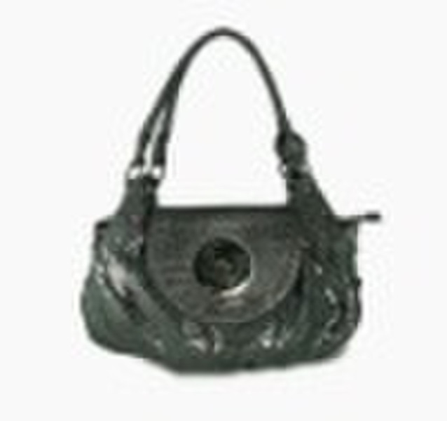 PU embossed shoulder bag