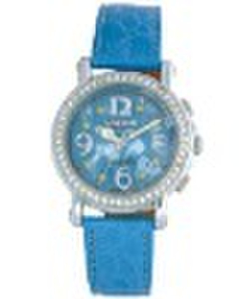 fashion blue  watch