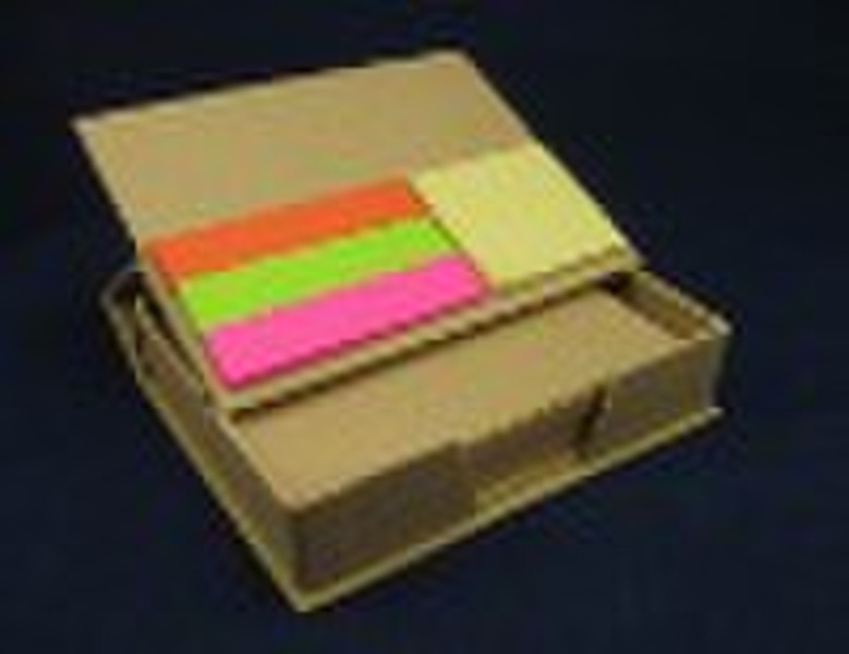 Eco-friendly sticky note set