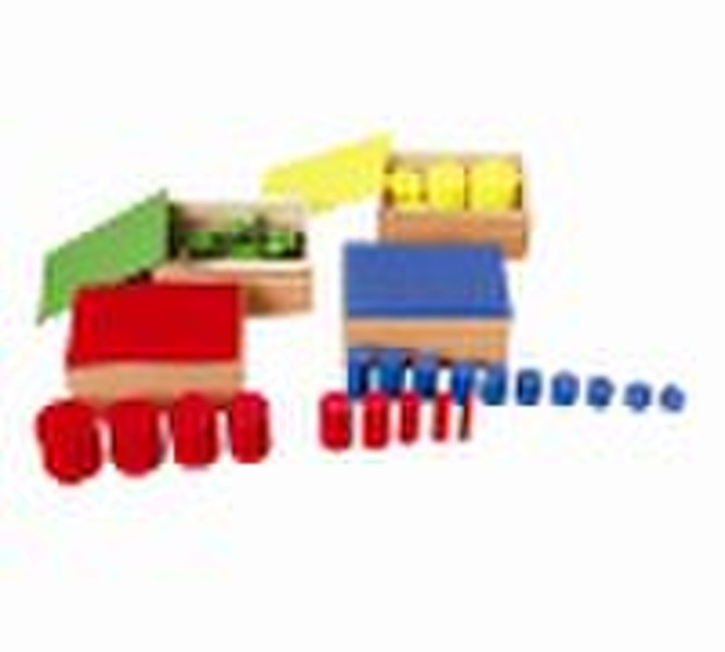 Montessori material - Knobless Cylinder montessori