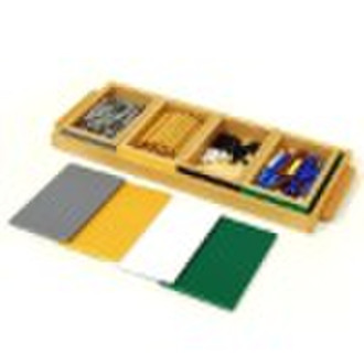 Montessori Material - Object Permanence Box w/ Tra
