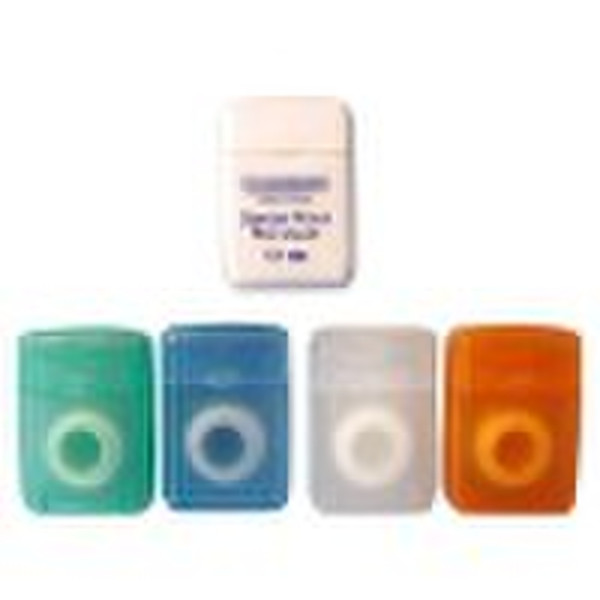 Dental floss in small case