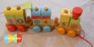 wooden train toy children's vehicle toys