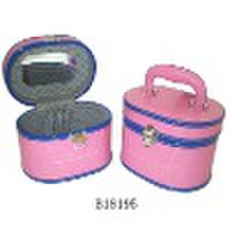 Pink PVC vanity Case