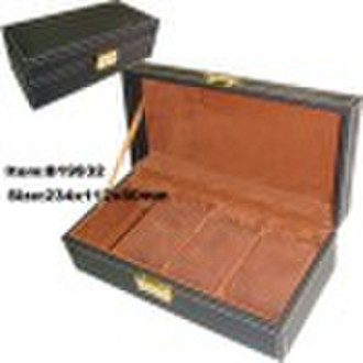 PVC leather watch box