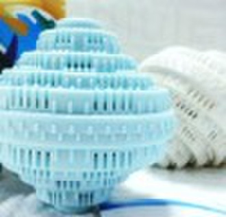 LAUNDRY WASHING BALL WITH BLISTER CARD PACKING DET