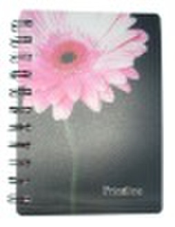 PP cover spiral notebook