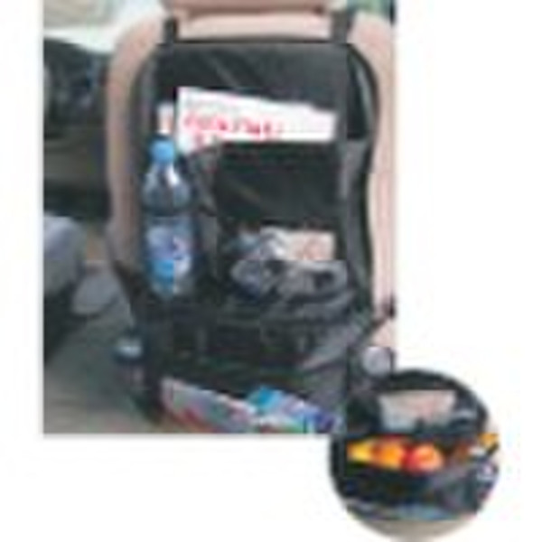 Seat Back Organizer with Cooler Car Organizer