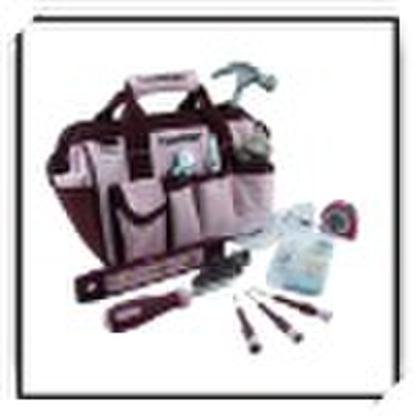 Essentials 50 Piece Tool Kit in Pink Bag