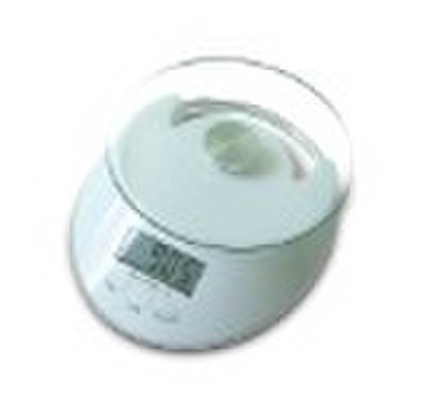 Kitchen Scale With Clock