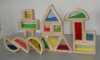 wooden toys/sendory blocks