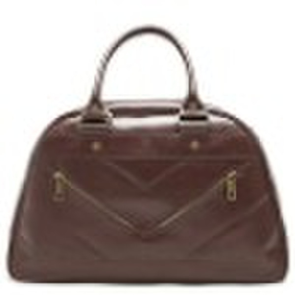 Genuine  calf  leather   travel bag/holdall bag fr