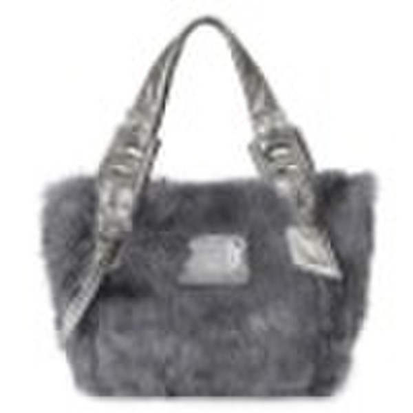 New style rabbit fur /lapin  fashion winter  handb