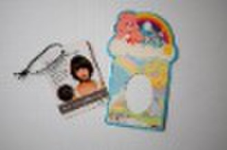 Sophisticated paper hangtag