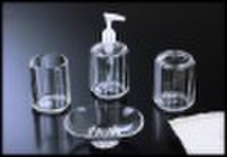 4 pcs acrylic bathroom set(S10)