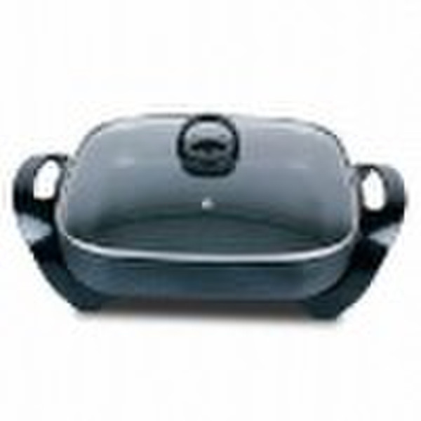 Electric Square Pizza Pan/Maker with 1,600W Power,