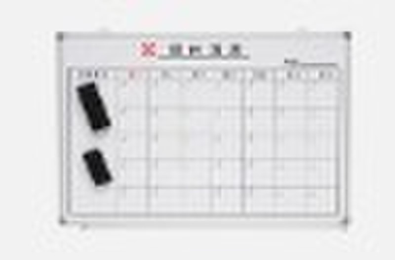 Aluminum frame  planning board with eraser