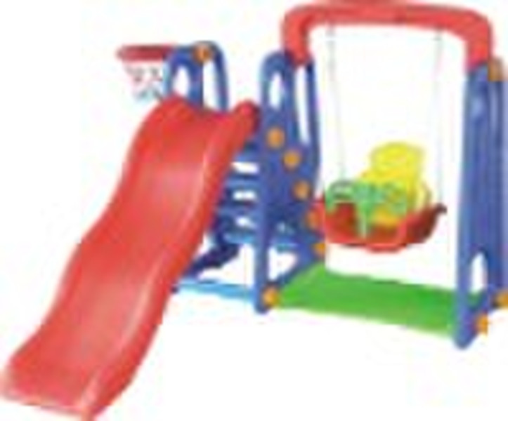 Children's Plastic Swing slide combination plu