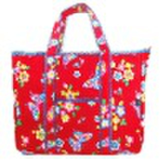 Fashion flower cotton handbag