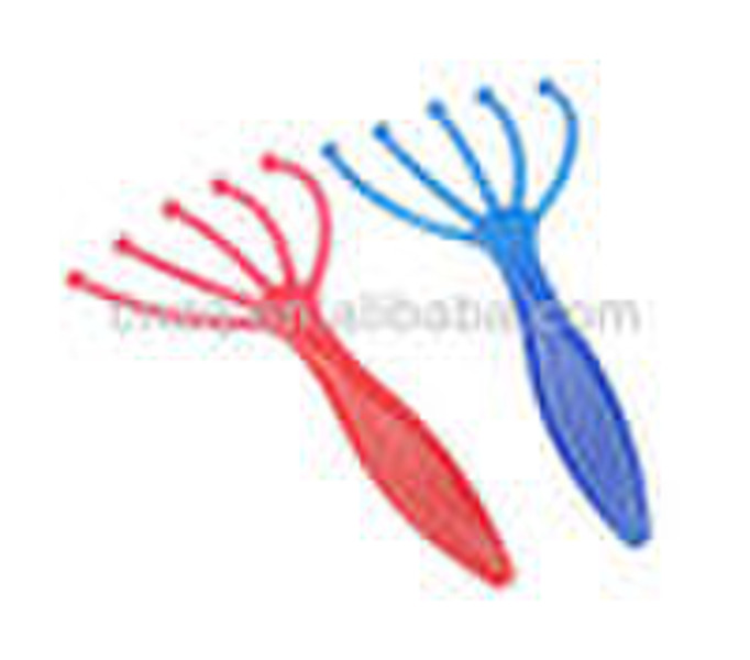 plastic head massager