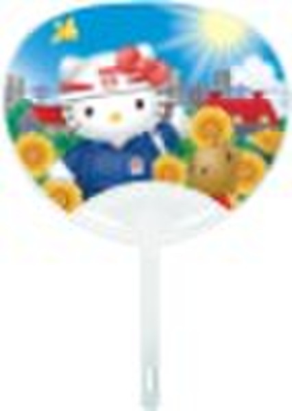 2010 pp plastic fan (promotion and gift)