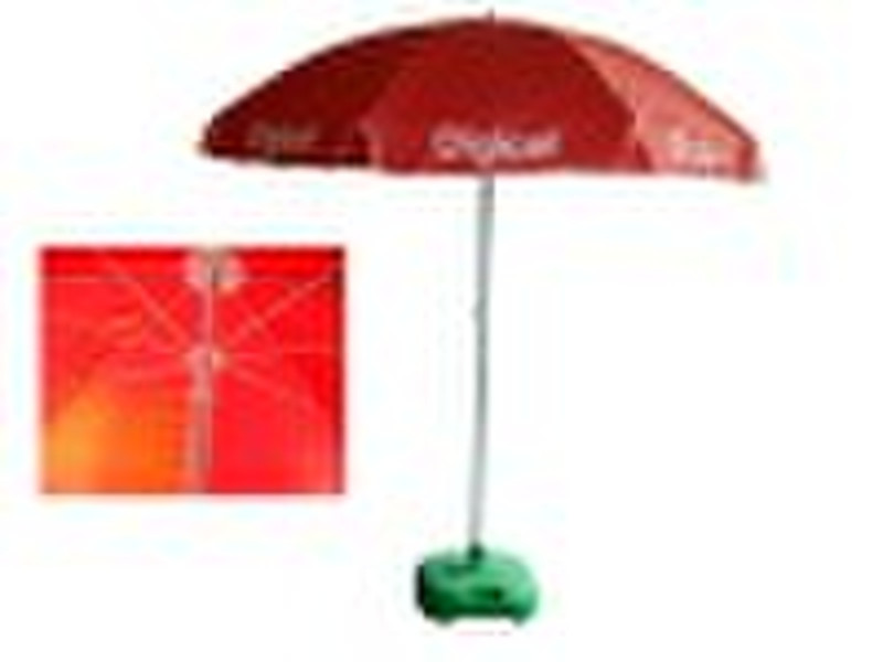 one color printed  advertising umbrella