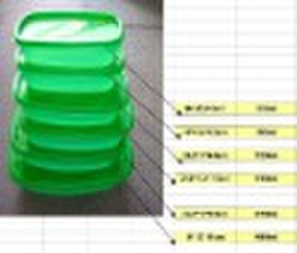 12pcs food container sets