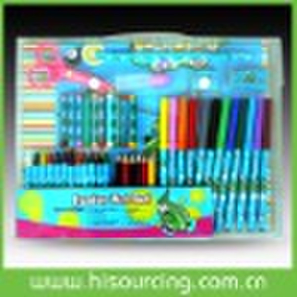 Coloring and drawing set