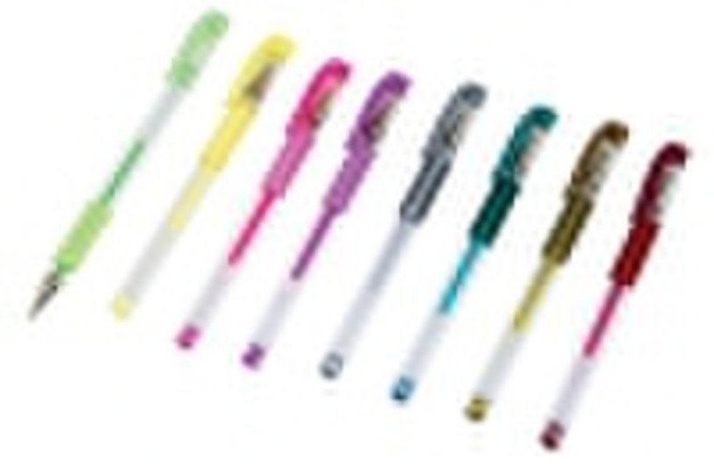 color gel ink pen