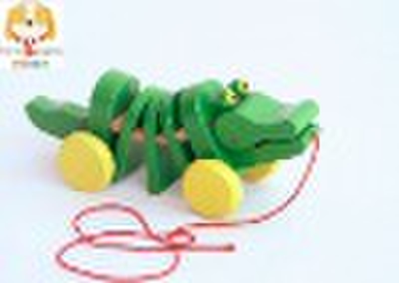 Wooden Crocodile Spielzeug für Kinder