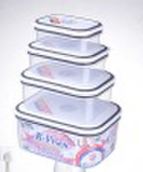 Plastic food container set