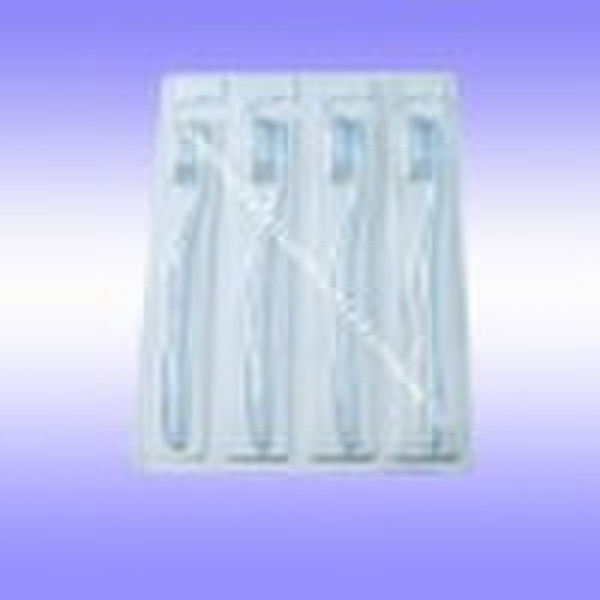 gekrempelt Blasen Kunststoffverpackungen für Zahnbürste