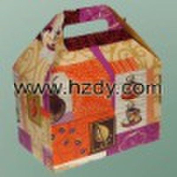 Бумажная коробка, Кафе Amore Средняя Гейбл Boxes_DY-KHC0006