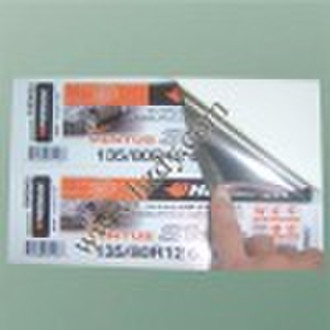 Aluminum foil paper sticker / label for tyre